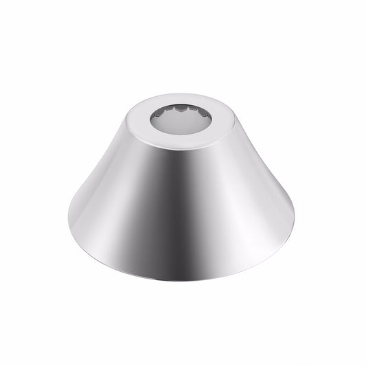 Jones Stephens E07050 1/2" CTS Chrome Plated Steel Bell Escutcheon, Bag of 25