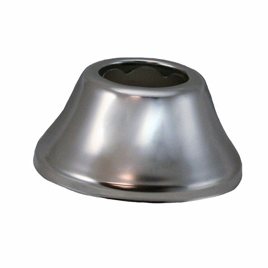 Jones Stephens E08125 1-1/4" OD Tubular Sure Grip Escutcheon, Bell Pattern, Box of 25