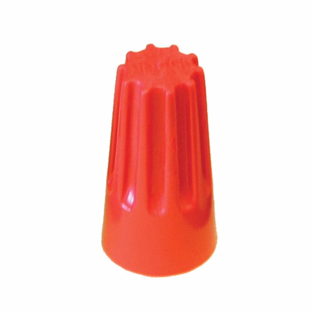 Jones Stephens E25127 Screw-On Wire Connectors, Orange
