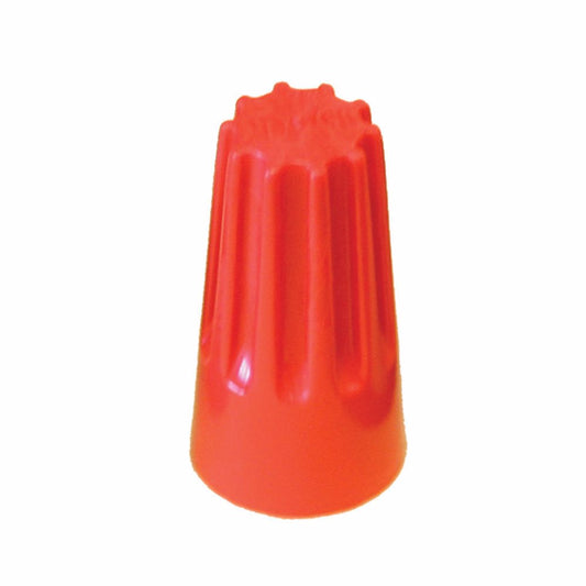 Jones Stephens E25127 Screw-On Wire Connectors, Orange