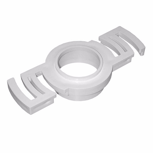Jones Stephens F10003 2" PVC Radial Fit Urinal Flange Kit with Socket Connection