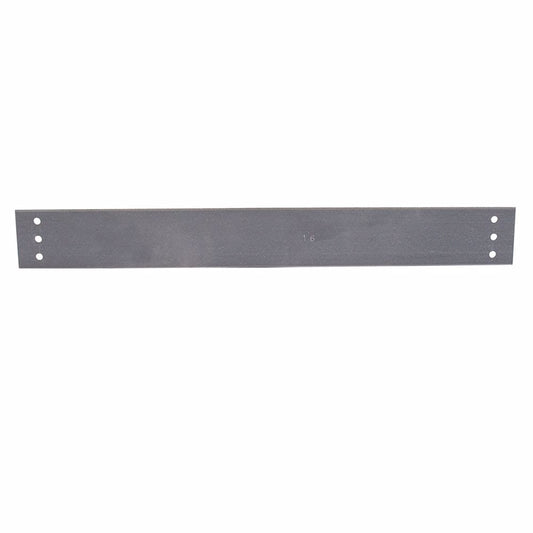 Jones Stephens F160063 1-1/2" x 6" Galvanized Steel F.H.A. Strap with 3 Holes Vertically Aligned, 16 Gauge, Box of 50
