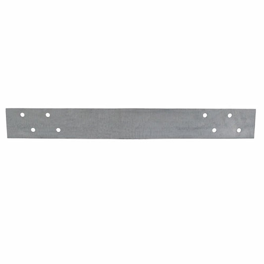 Jones Stephens F160184 1-1/2" x 18" Galvanized Steel Standard F.H.A. Strap with 4 Offset Holes, 16 Gauge, Box of 50
