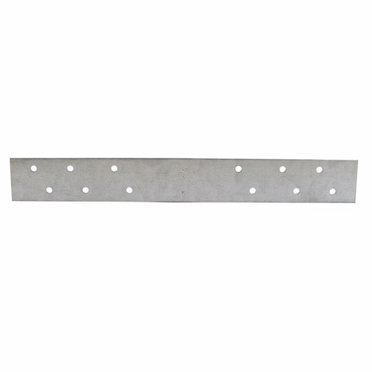 Jones Stephens F163186 3" x 18" Galvanized Steel Standard F.H.A. Strap with 6 Offset Holes, 16 Gauge, Box of 50