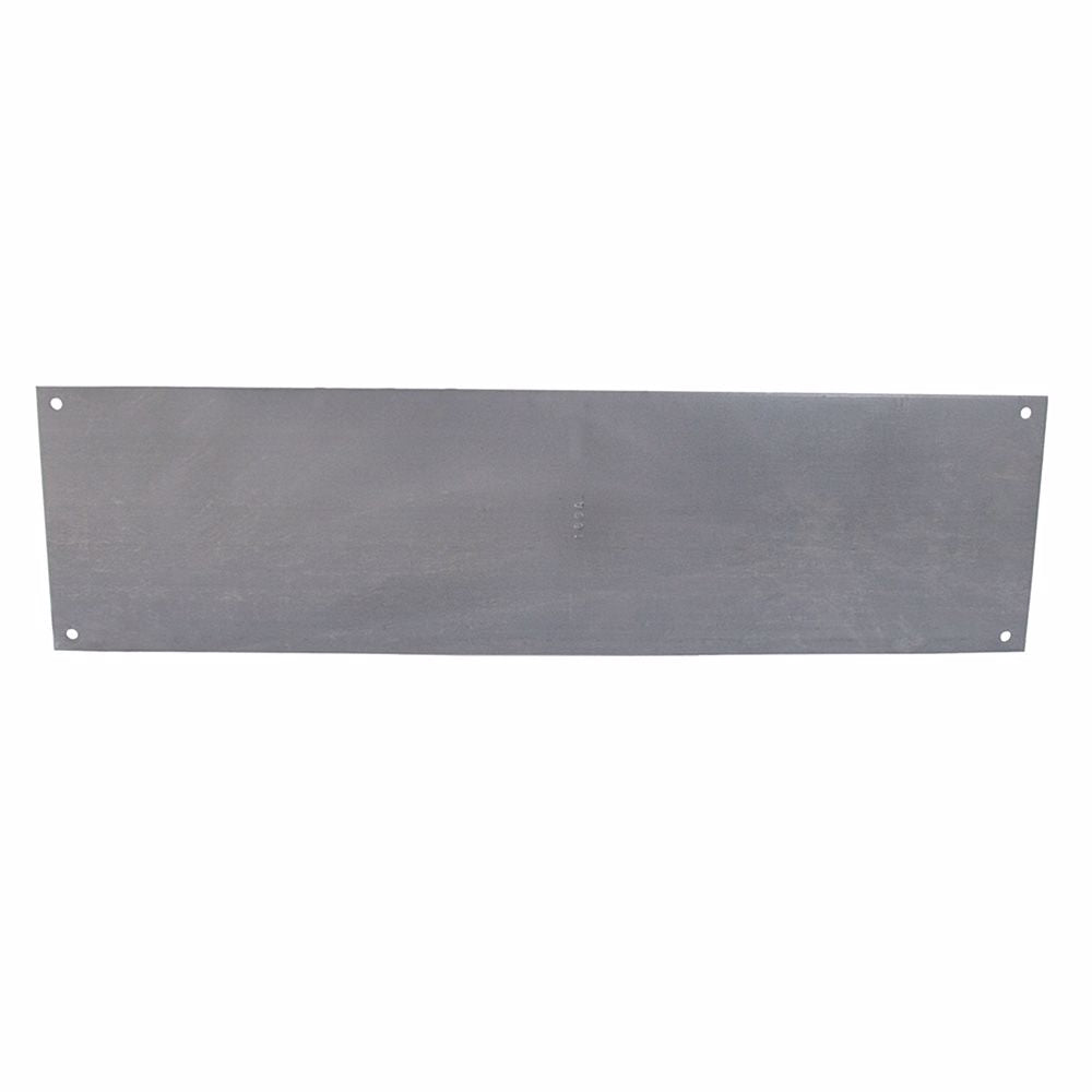 Jones Stephens F165181 5" x 18" Galvanized Steel F.H.A. Strap with 1 Hole in Each Corner, 16 Gauge, Box of 15