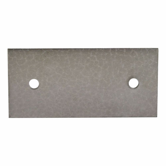 Jones Stephens F180032 1-1/2" x 3" Galvanized Steel F.H.A. Strap with 2 Holes, 18 Gauge, Box of 200
