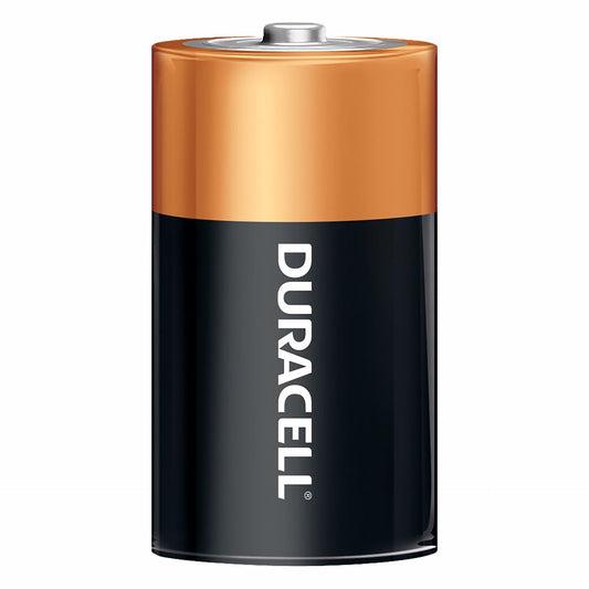 Jones Stephens F20048 Duracell Coppertop D Alkaline Batteries, 2 Pack