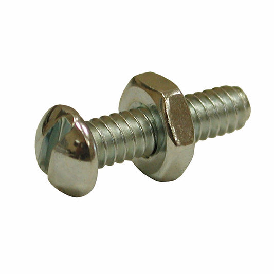 Jones Stephens F33009 3/16" x 3/4" Stove Bolt with Nut, 100 pcs.