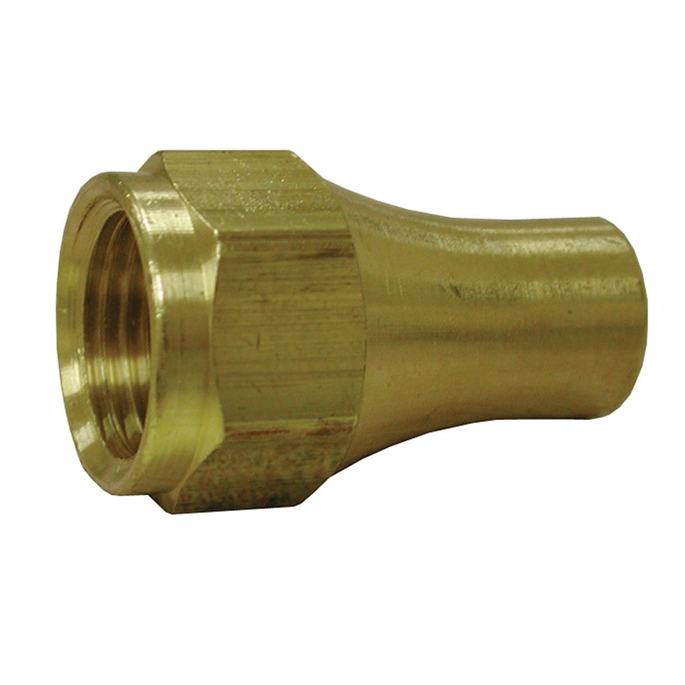 Jones Stephens F40008 3/8" Brass Long Flare Nut