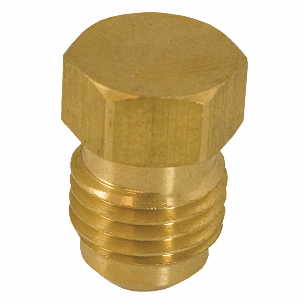 Jones Stephens F40018 5/8" Brass Flare Plug