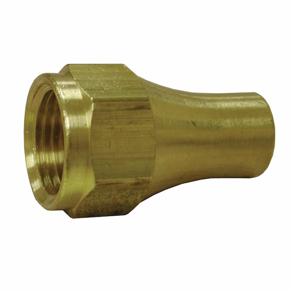 Jones Stephens F40132 1/2" Brass Long Flare Nut
