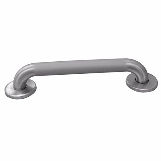 Jones Stephens G12312 1-1/4" x 12" Peened Stainless Steel Grab Bar with Concealed Screws