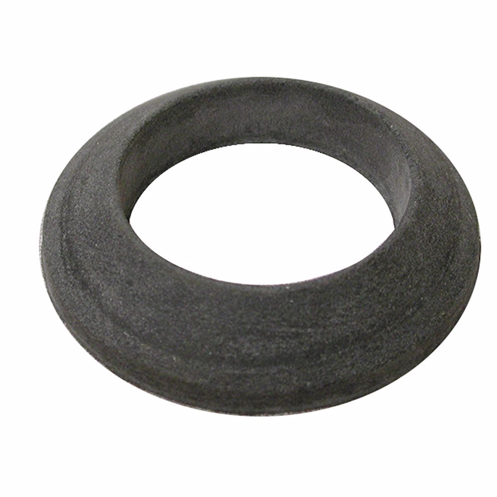 Jones Stephens G13616 6-3/4" x 3-1/2" x 9/16" Sponge Closet Gasket with 2 Bolt Holes