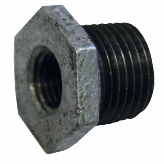 Jones Stephens G1440399 2" x 1-1/4" Galvanized Iron Hex Bushing
