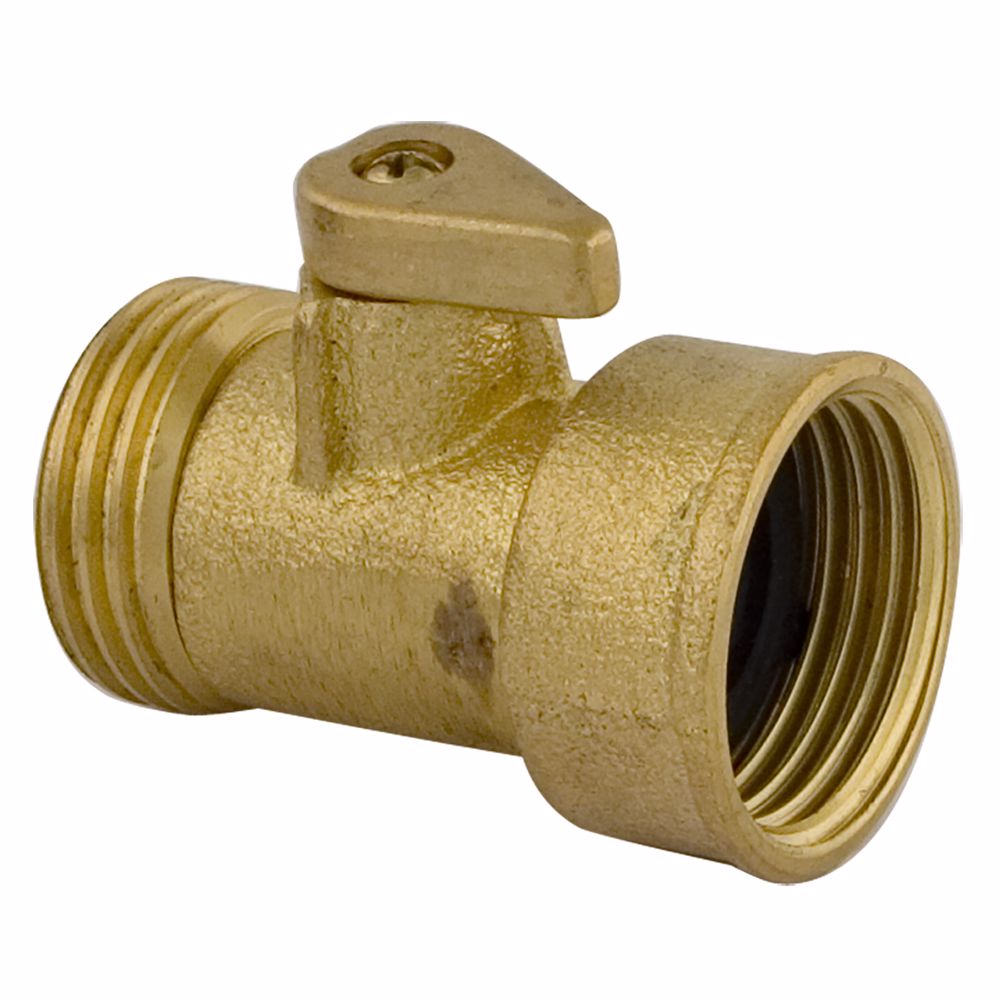 Jones Stephens G20090 Brass Garden Hose Shut-Off