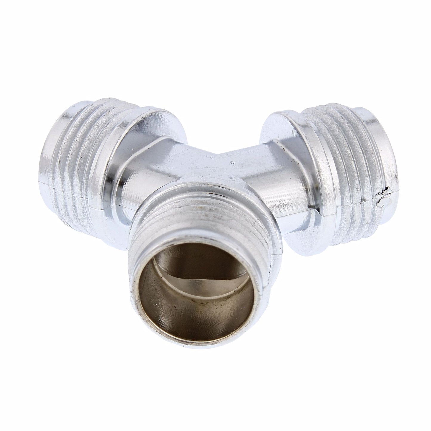 Jones Stephens G20200 Chrome Plated 3/4" MHT Steam Dryer Hose Wye