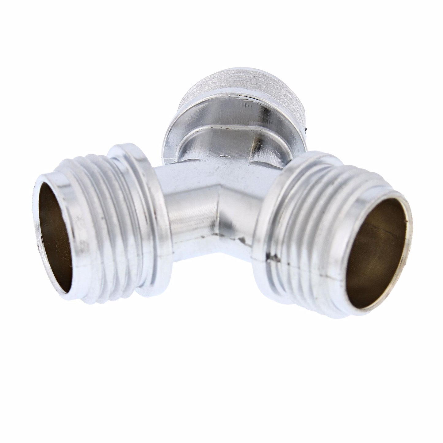 Jones Stephens G20200 Chrome Plated 3/4" MHT Steam Dryer Hose Wye