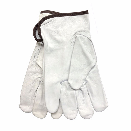 Jones Stephens G50208 Drivers' Style Leather Work Gloves, 12 Pairs