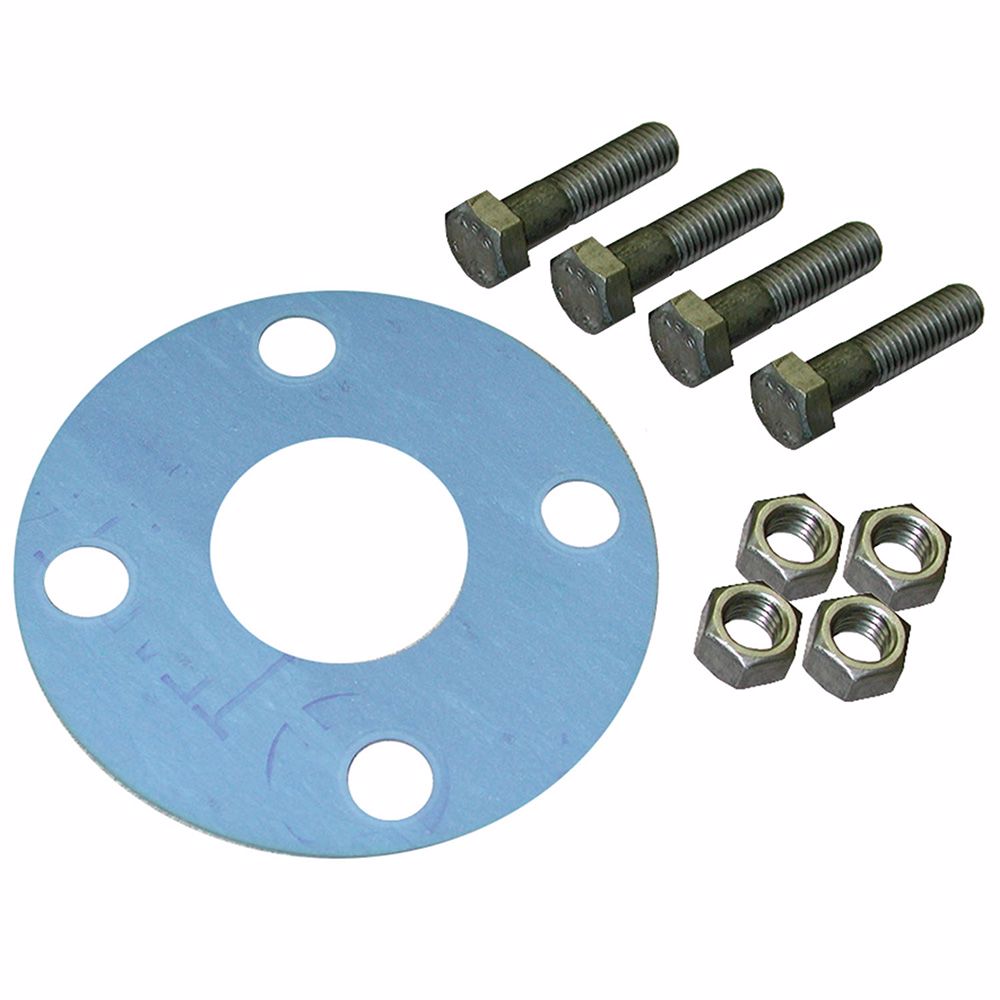 Jones Stephens G54115 1-1/2" Asbestos-Free Full Face Gasket, 1/2" x 2-1/4" Bolt Size