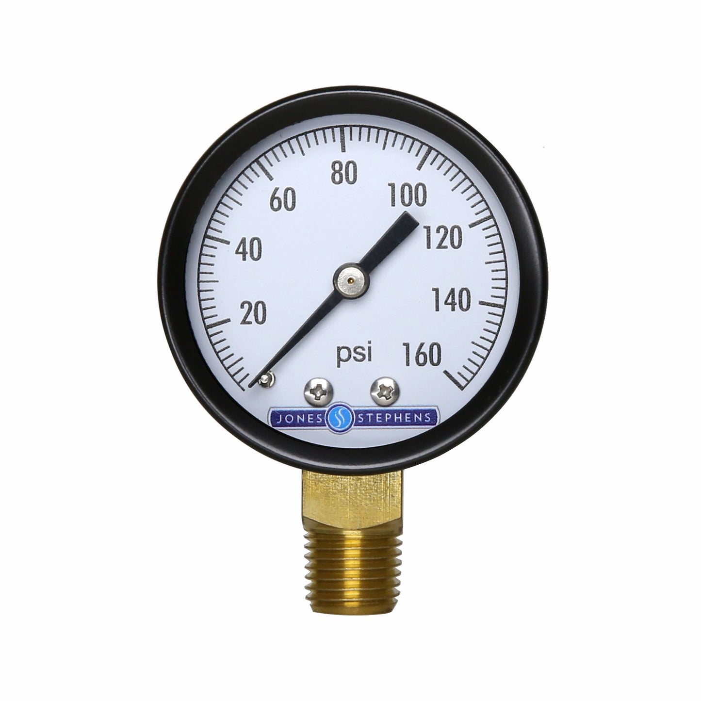 Jones Stephens G60160 2" 160 psi Pressure Gauge