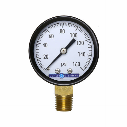 Jones Stephens G60160 2" 160 psi Pressure Gauge