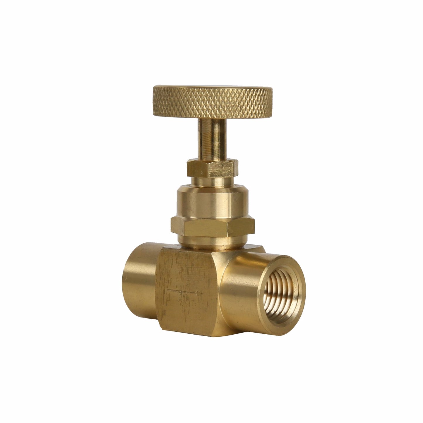 Jones Stephens G64004 1/4" FNPT Brass Needle Valve