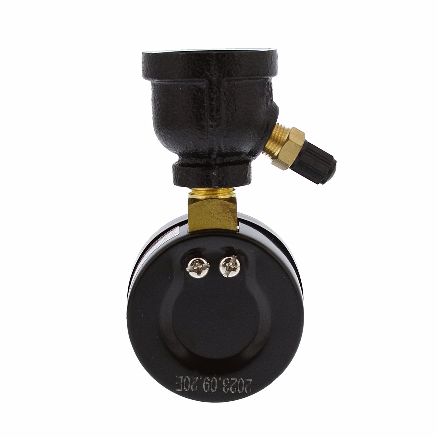 Jones Stephens G66060 2" 60 psi Gas Test Gauge Assembly, Bell Style with 3/4" Connection