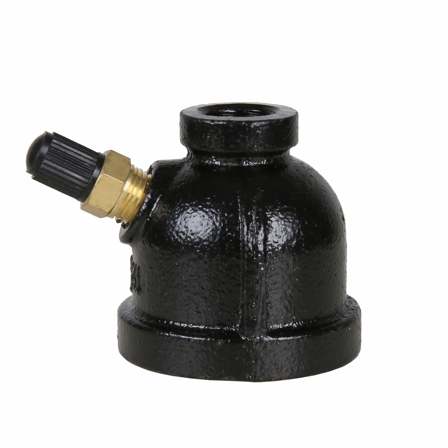 Jones Stephens G67002 1" Gas Test Gauge Body with Valve, Bell Style