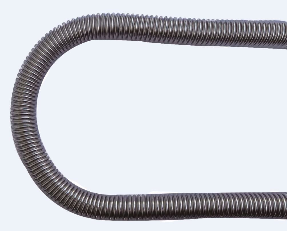 Jones Stephens G72061 1/2" OD (3/8" ID) X 72" Long, 1/2" Female Pipe Thread X 1/2" Male Pipe Thread, Uncoated Corrugated Stainless Steel Gas Connector