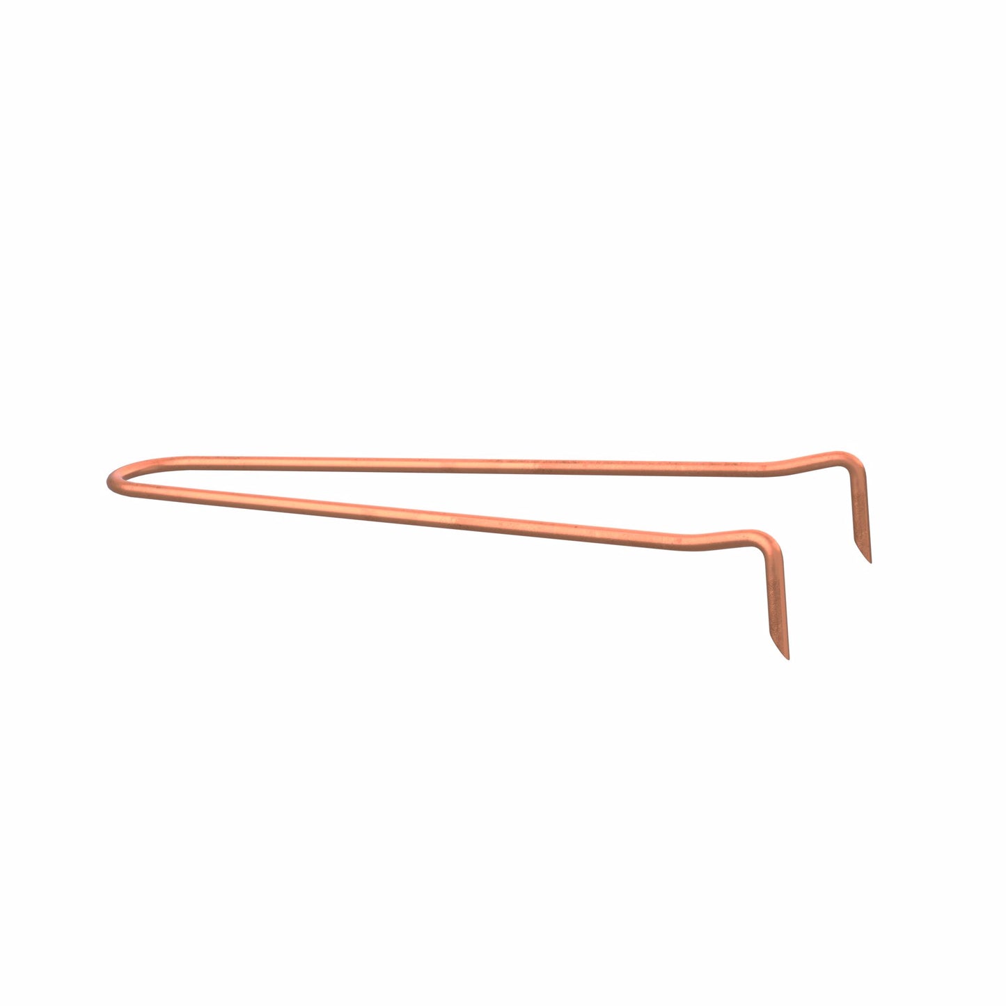 Jones Stephens H11156 1-1/2" x 6" Copper Clad Steel Wire Hook Pipe Hanger, Carton of 50