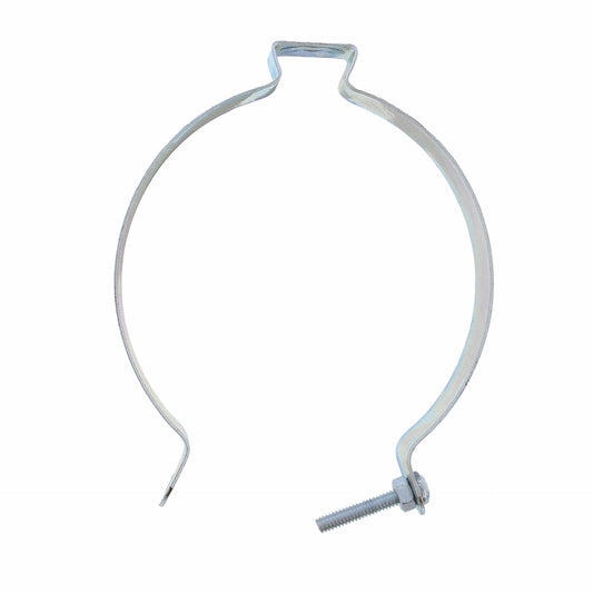 Jones Stephens H14400 4" (#9) Steel Conduit Hanger, Zinc Plated, Carton of 10