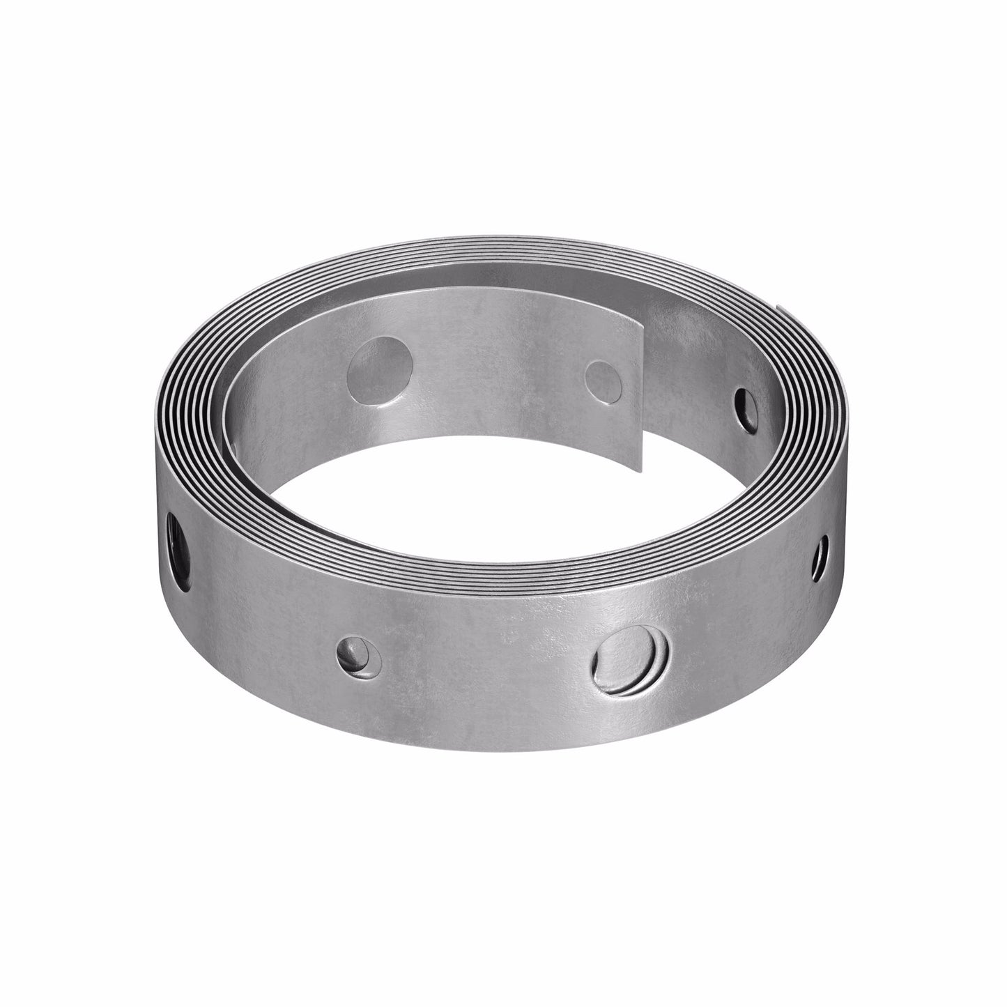 Jones Stephens H20012 3/4" x 100' 28 Gauge Galvanized Pipe Hanger Strap, Carton of 10
