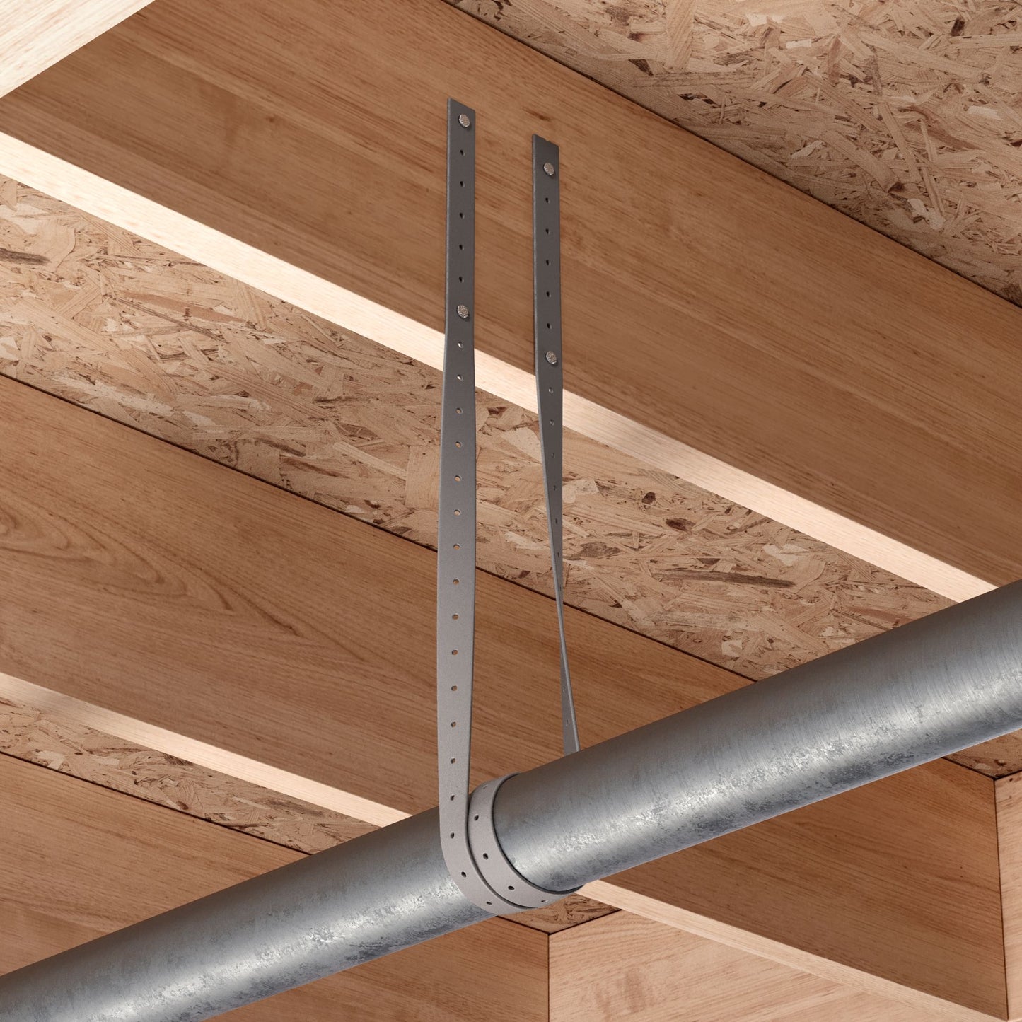 Jones Stephens H21101 3/4" x 100' Plastic Pipe Hanger Strap