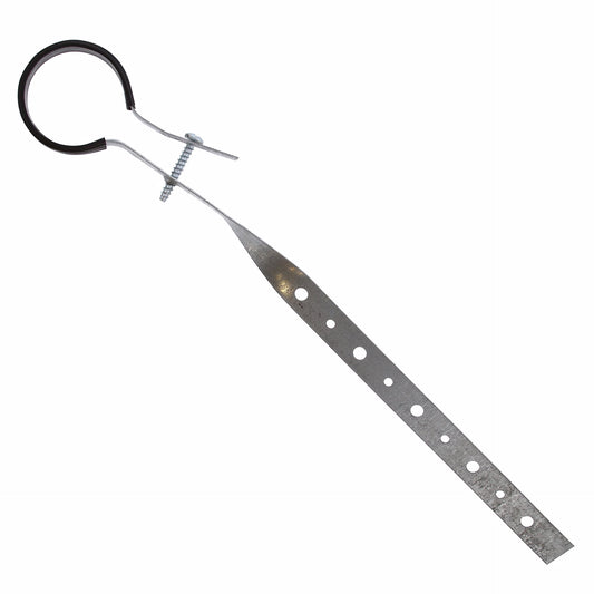 Jones Stephens H30008 4" Vinyl Coated DWV Pipe Hanger, 3/4" Wide, Carton of 50
