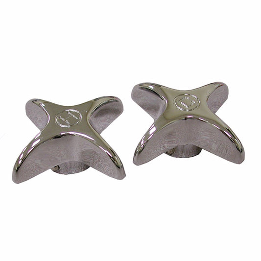 Jones Stephens H54001 Fit All Replacement Cross Pattern Faucet Handles