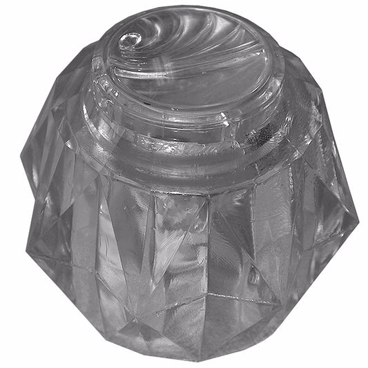 Jones Stephens H54011 Single Lever Crystal Replacement Handle with Offset Broach for Tub and Shower Valves using 212 Ball for Delta®/Peerless®