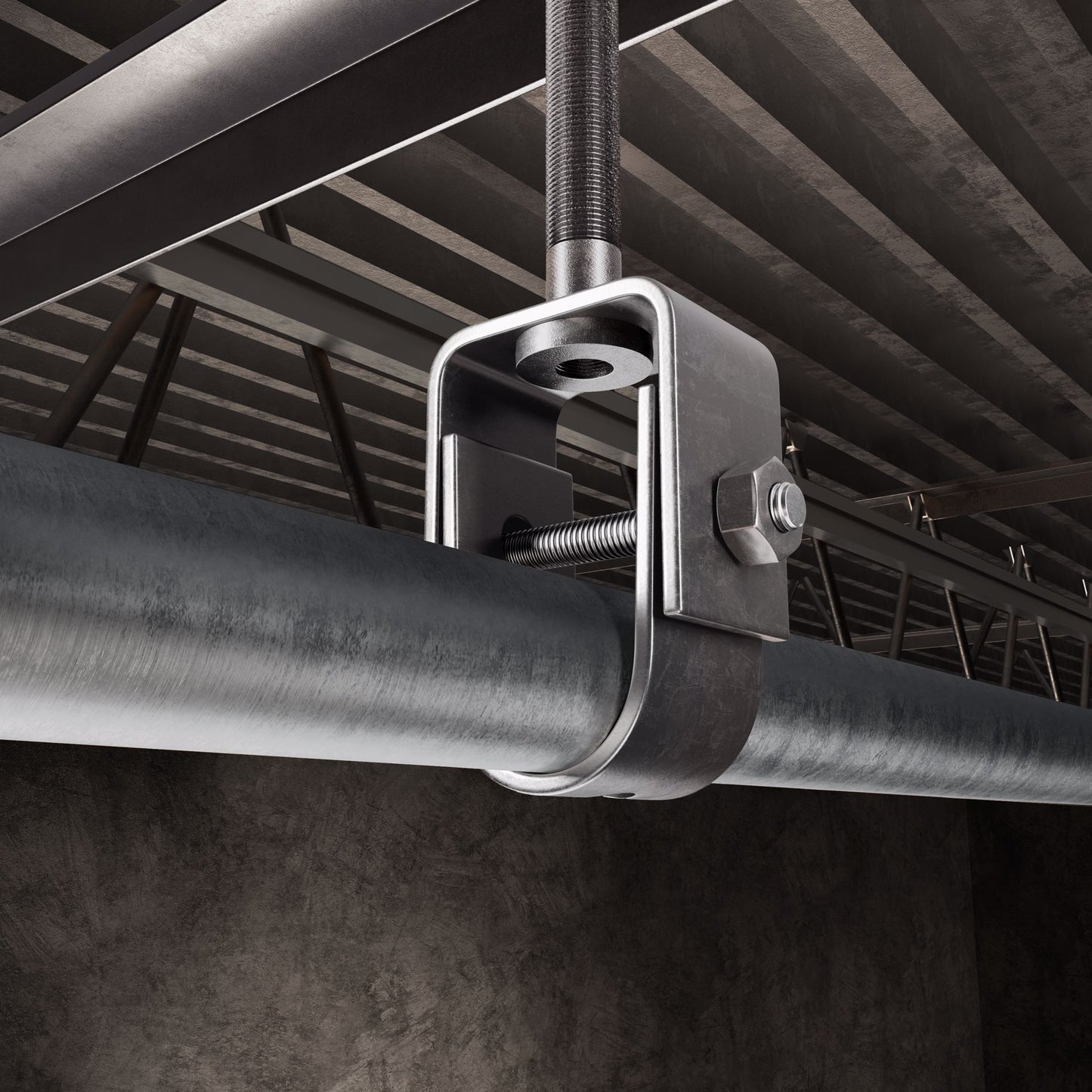 Jones Stephens H68075 3/4" Steel Clevis Hanger for 3/8" Rod, Standard Duty