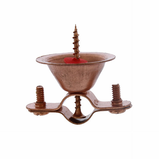 Jones Stephens H83075 3/4" Copper Bell Pipe Hanger