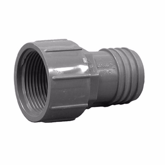 Jones Stephens I10010 1-1/4" Insert x FPT Poly Adapter