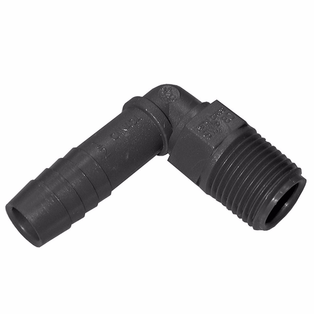 Jones Stephens I10037 1" Insert x MPT Poly 90° Elbow