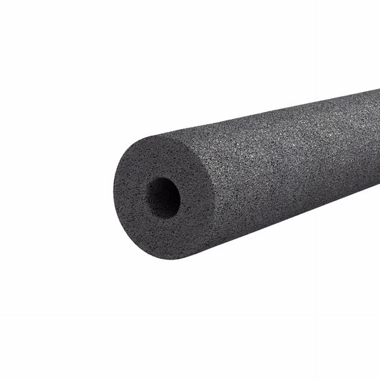 Jones Stephens I51178 2" ID (1-1/2" IPS) Semi-Slit Black Polyethylene Foam Pipe Insulation, 1/2" Wall Thickness, 102 ft. per Carton