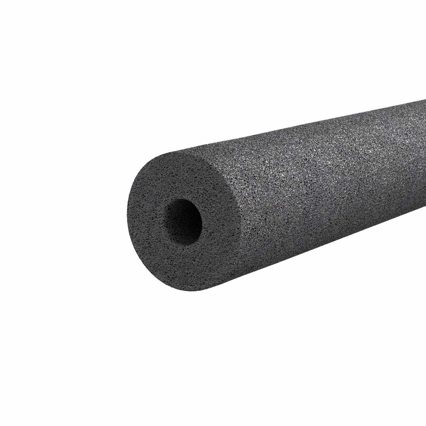 Jones Stephens I54178 2" ID (1-1/2" IPS) Semi-Slit Black Polyethylene Foam Pipe Insulation, 3/4" Wall Thickness, 66 ft. per Carton
