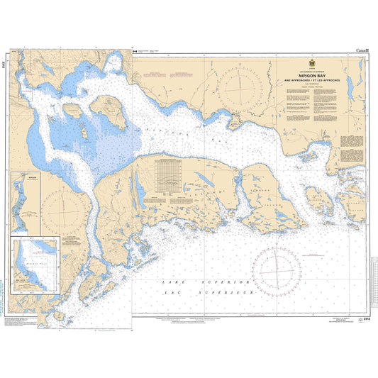 Paradise Clay CAN2312 CHS Nipigon Bay and Approaches/et les approches