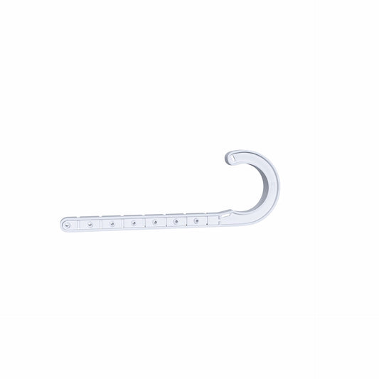Jones Stephens J01200 2" DWV J-Hook Pipe Hanger, Carton of 25