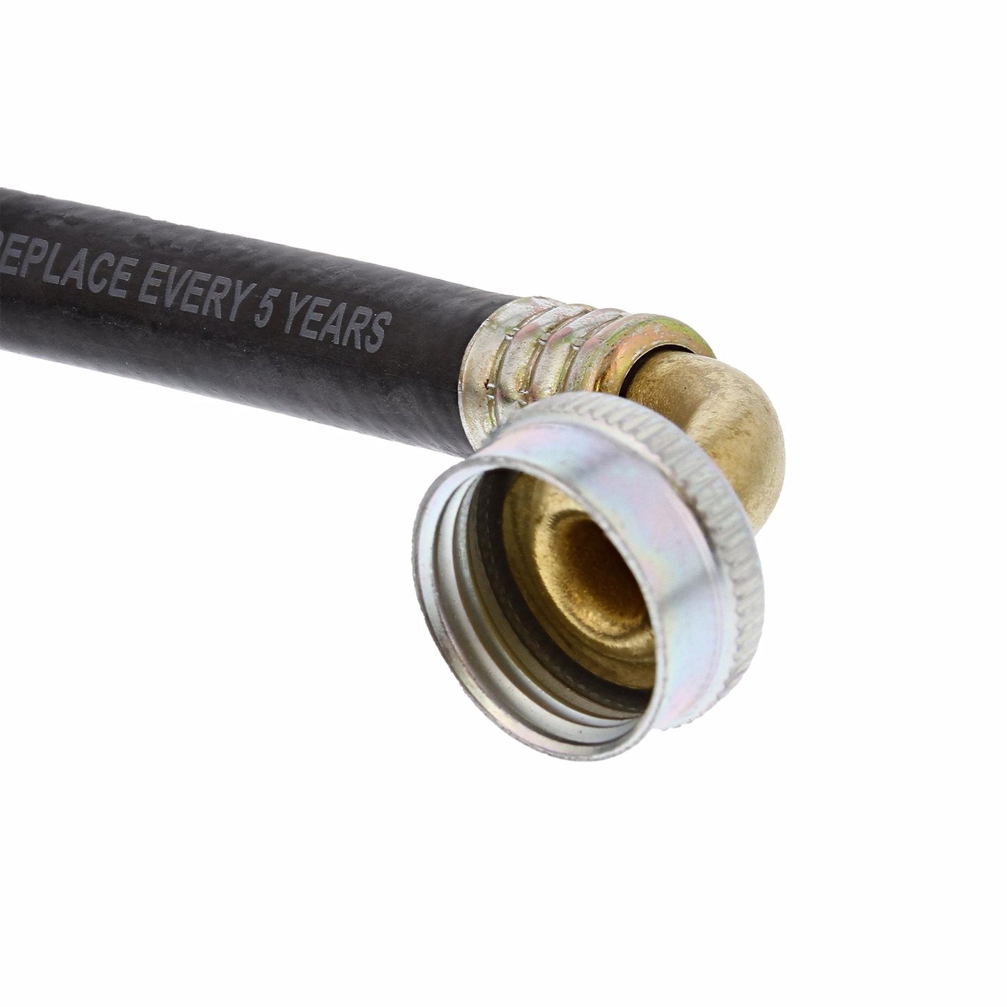 Jones Stephens J04104 4' Washing Machine Hose with 90° Elbow