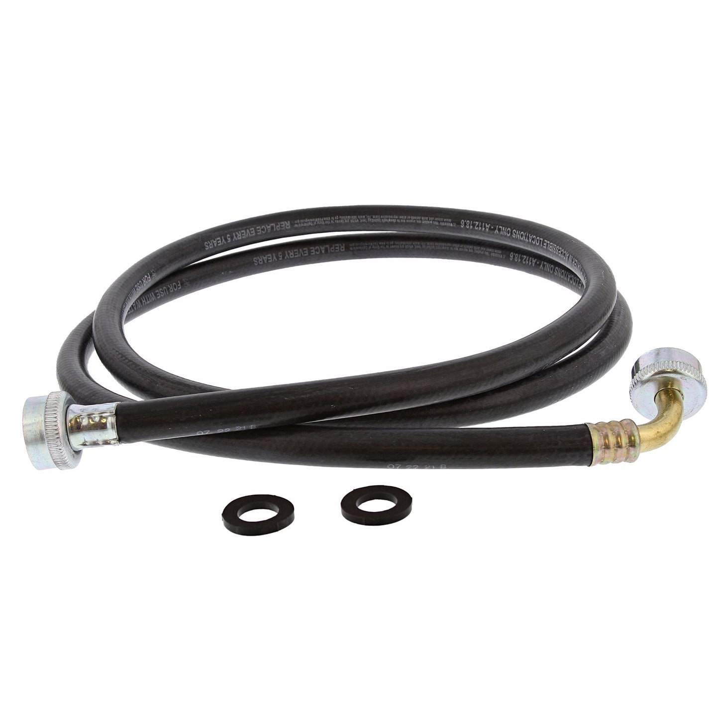 Jones Stephens J04106 6' Washing Machine Hose with 90° Elbow