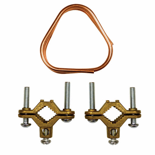 Jones Stephens J36501 Water Heater Grounding Kit with 24" Copper Wire