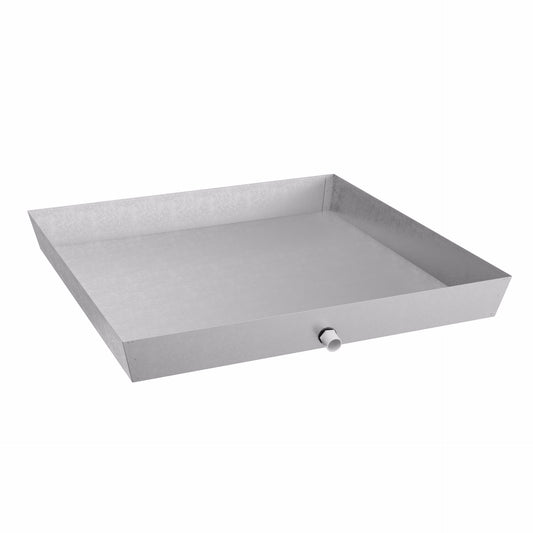 Jones Stephens J37030 30" Galvanized Water Heater Pan, Square