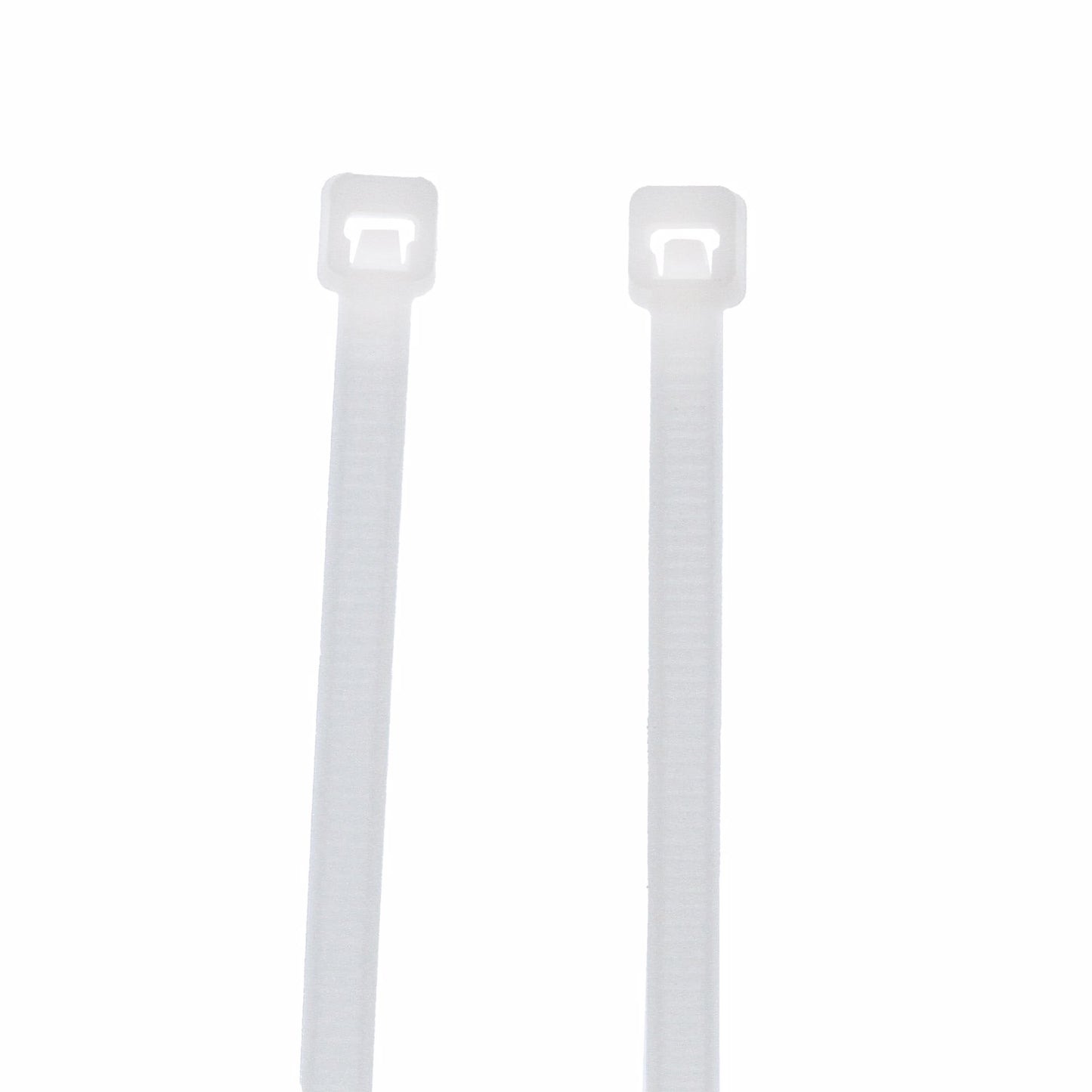 Jones Stephens J40111 11" Cable Ties, Natural Color, Bag of 100
