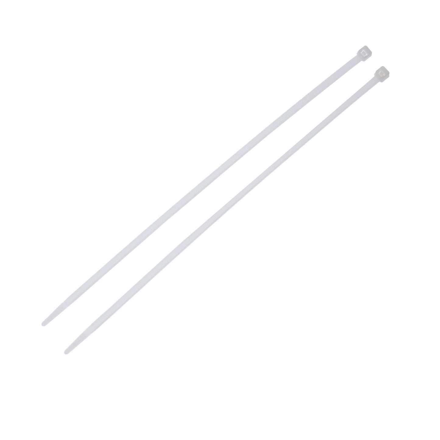 Jones Stephens J40111 11" Cable Ties, Natural Color, Bag of 100